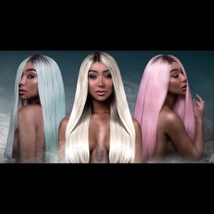 Nikita Dragun Light Pink Wig